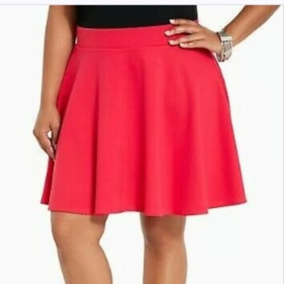 torrid Dresses & Skirts - Torrid Pink Skater Circle Skirt 4 4X 26